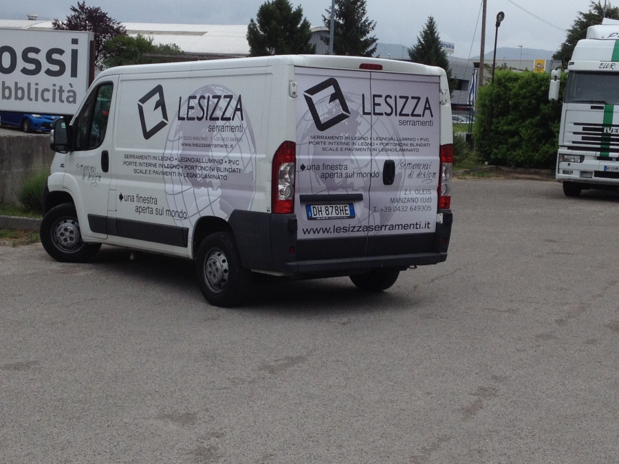 decorazione furgone Lesizza